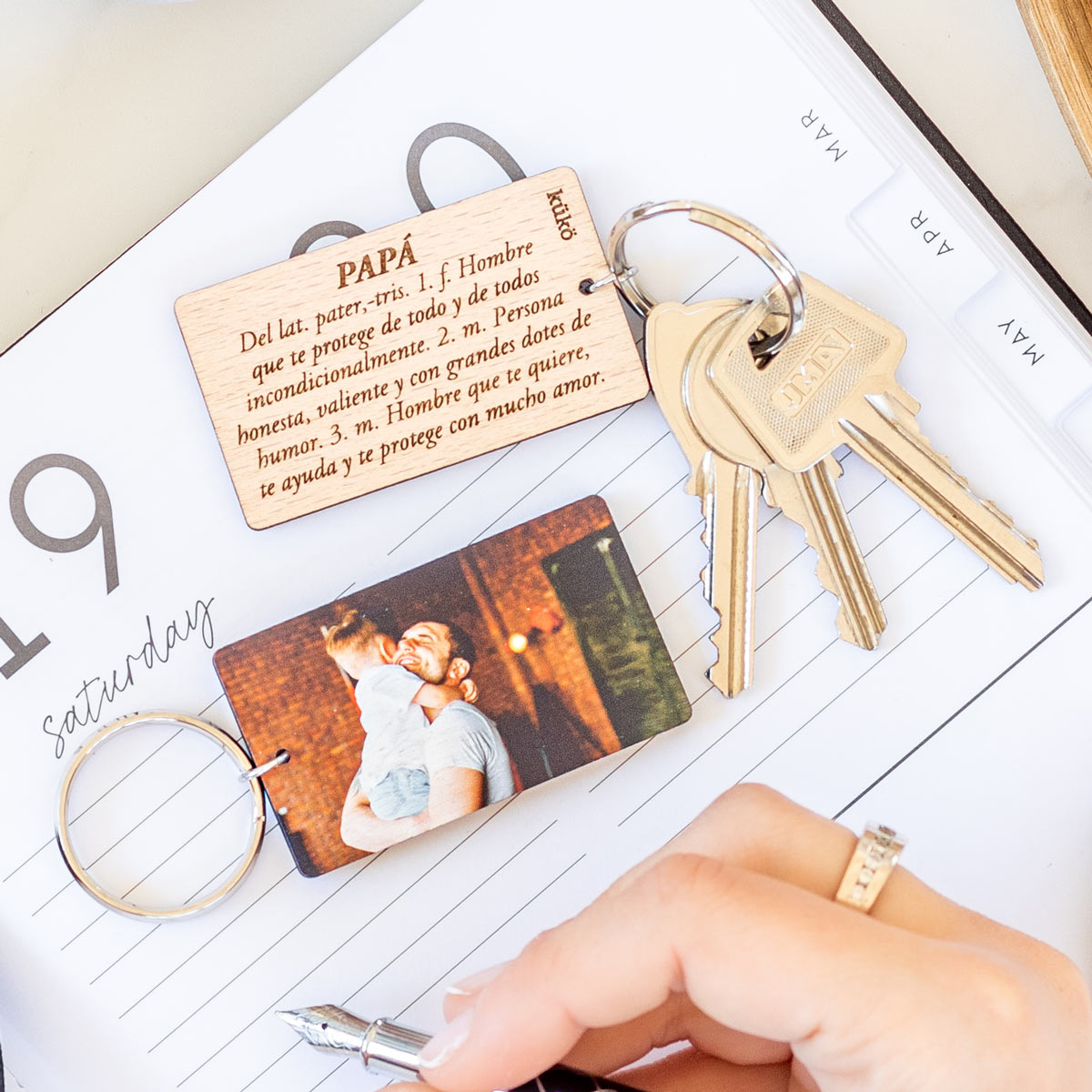 kuko-studio-llavero-definicion-papa-2