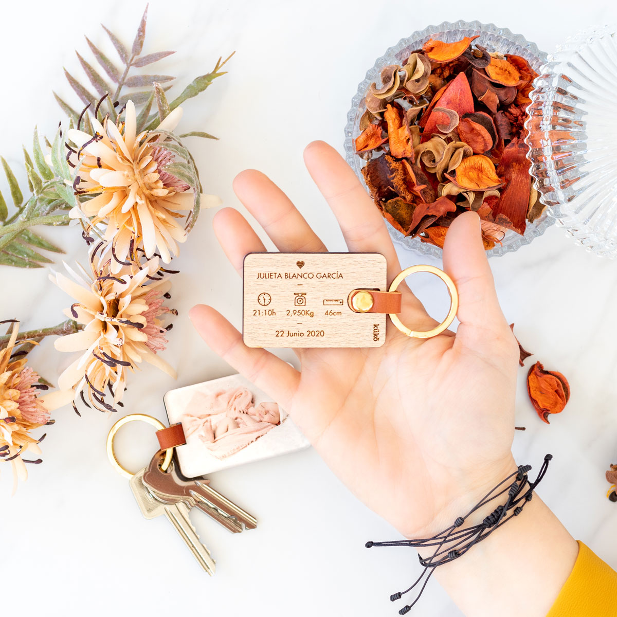 kuko-studio-llavero-nacimiento-acrilico-trasera